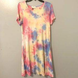 Simply Southern: Colorful Tie Dye Dress